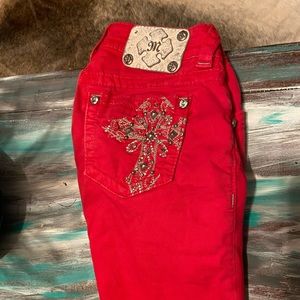 Red miss me skinny’s